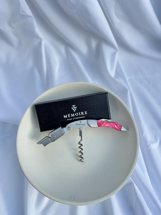 Couteau Sommelier Résine - Roze & RVS