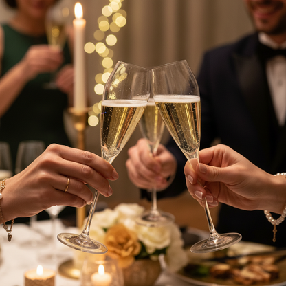 Flûte Diamante champagnefluiten - 6 stuks