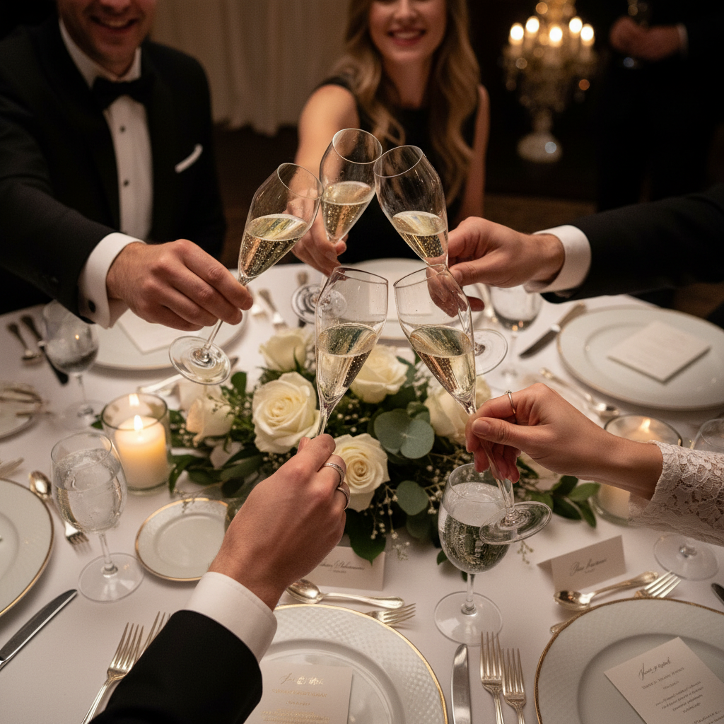 Flûte Diamante champagnefluiten - 6 stuks