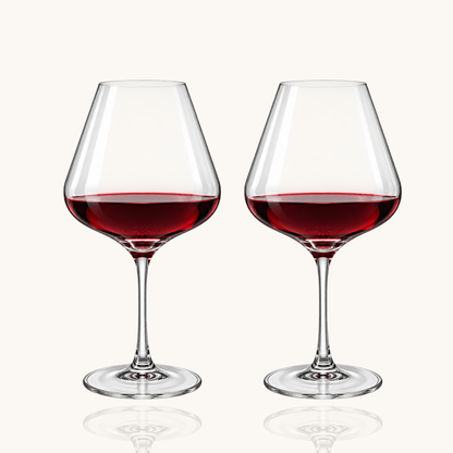 Verres à vin de Bourgogne - 2 pièces