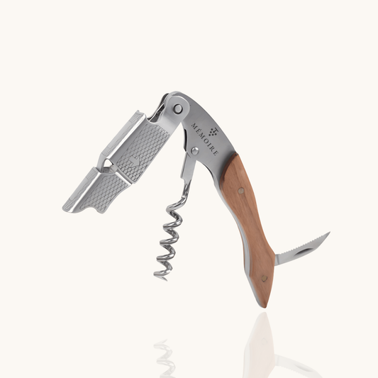 Couteau Sommelier - Wijnopener van mahoniehout