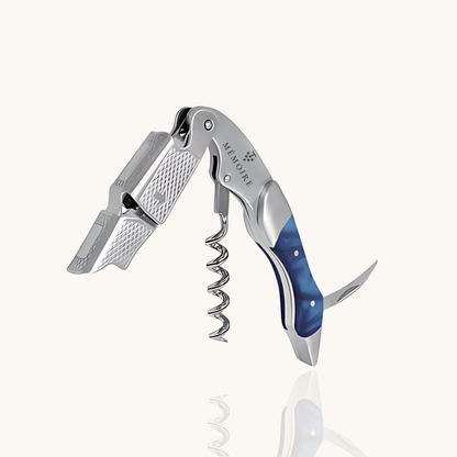 Couteau Sommelier Résine - Sapphire &amp; Stainless Steel