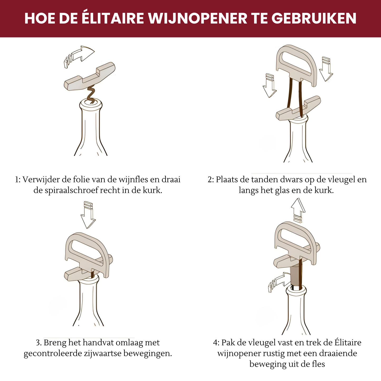 Elite - Two-Piece Wine Opener