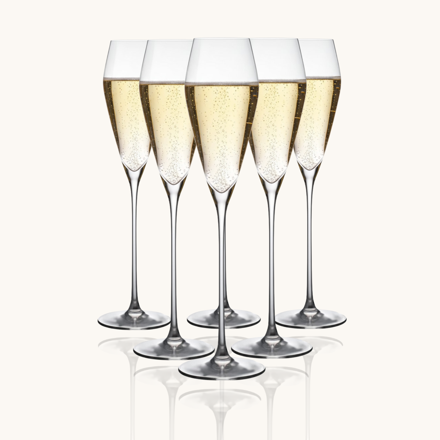 Flûte Diamante champagnefluiten - 6 stuks