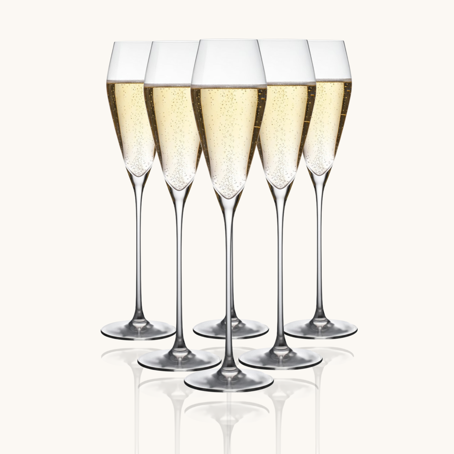 Flûte Diamante champagnefluiten - 6 stuks