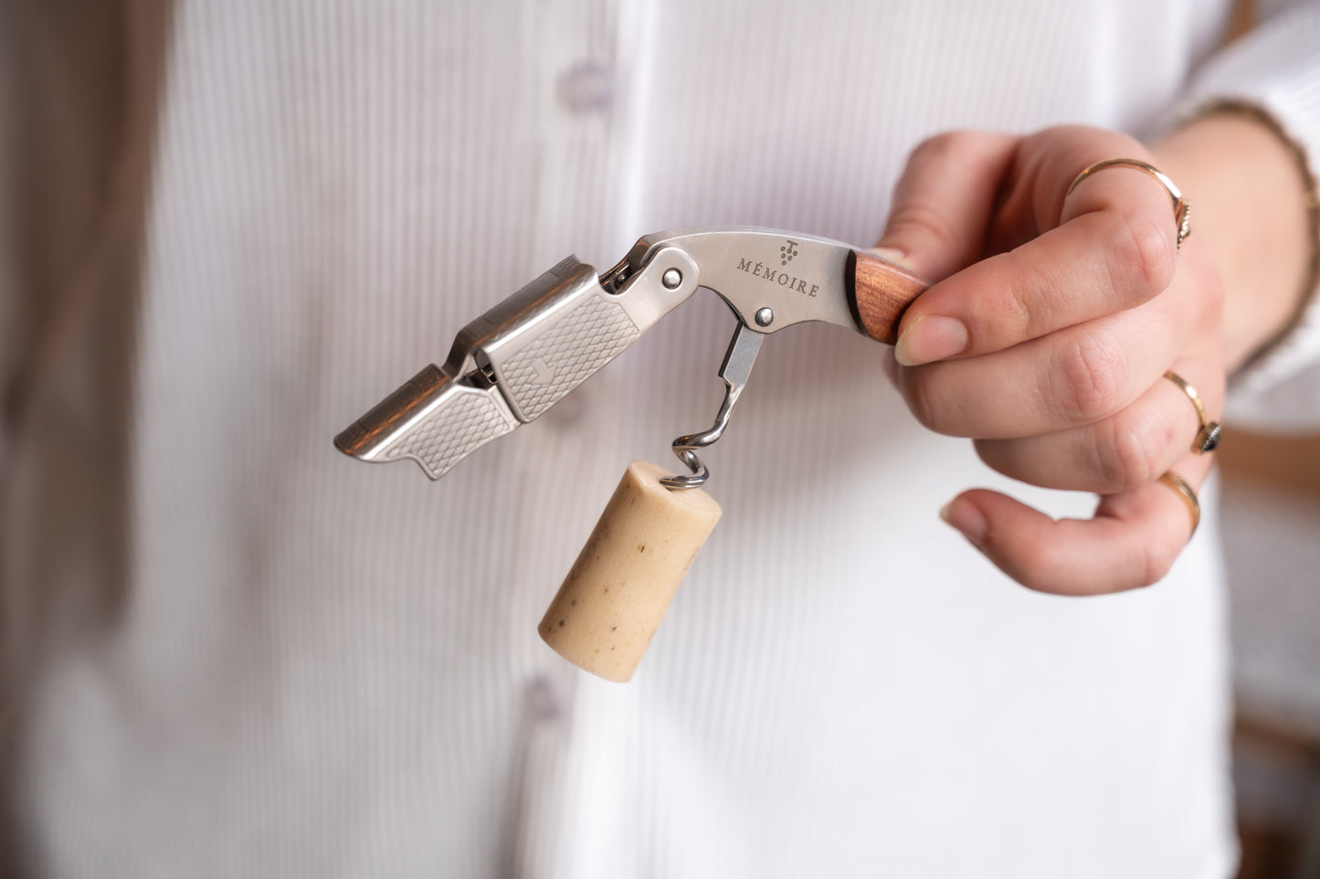 Couteau Sommelier - Wijnopener van palissander hout