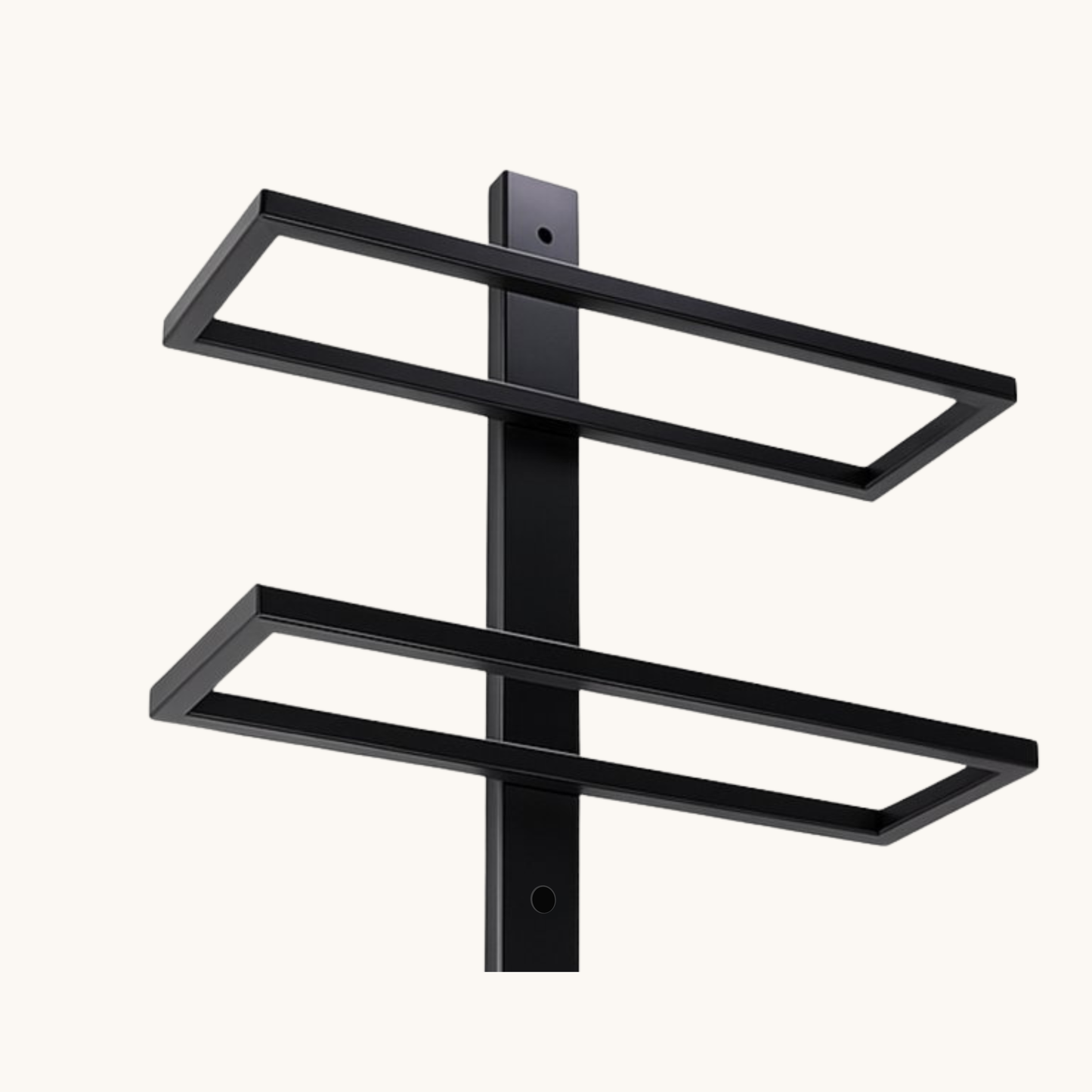 Réserve Wandwijnrek - Voor 2 Flessen