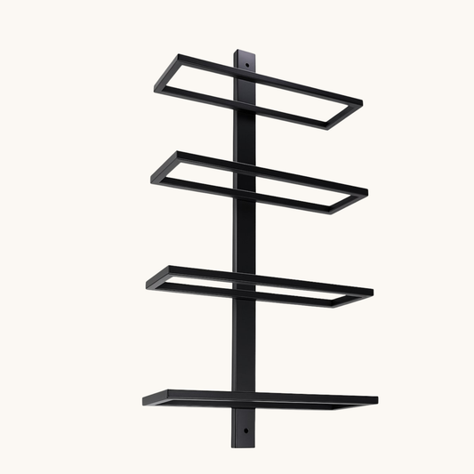 Réserve Wandwijnrek - Voor 4 Flessen