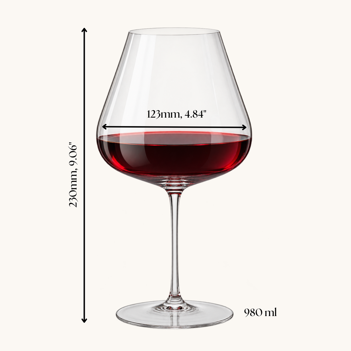 Verres à vin Nebbiolo - 2 pièces