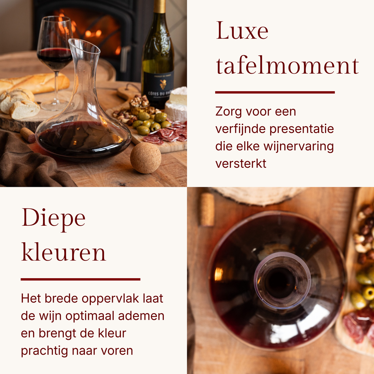 Royal Decanter & Droogrek set