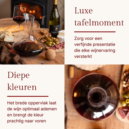 Royal Decanter & Droogrek set