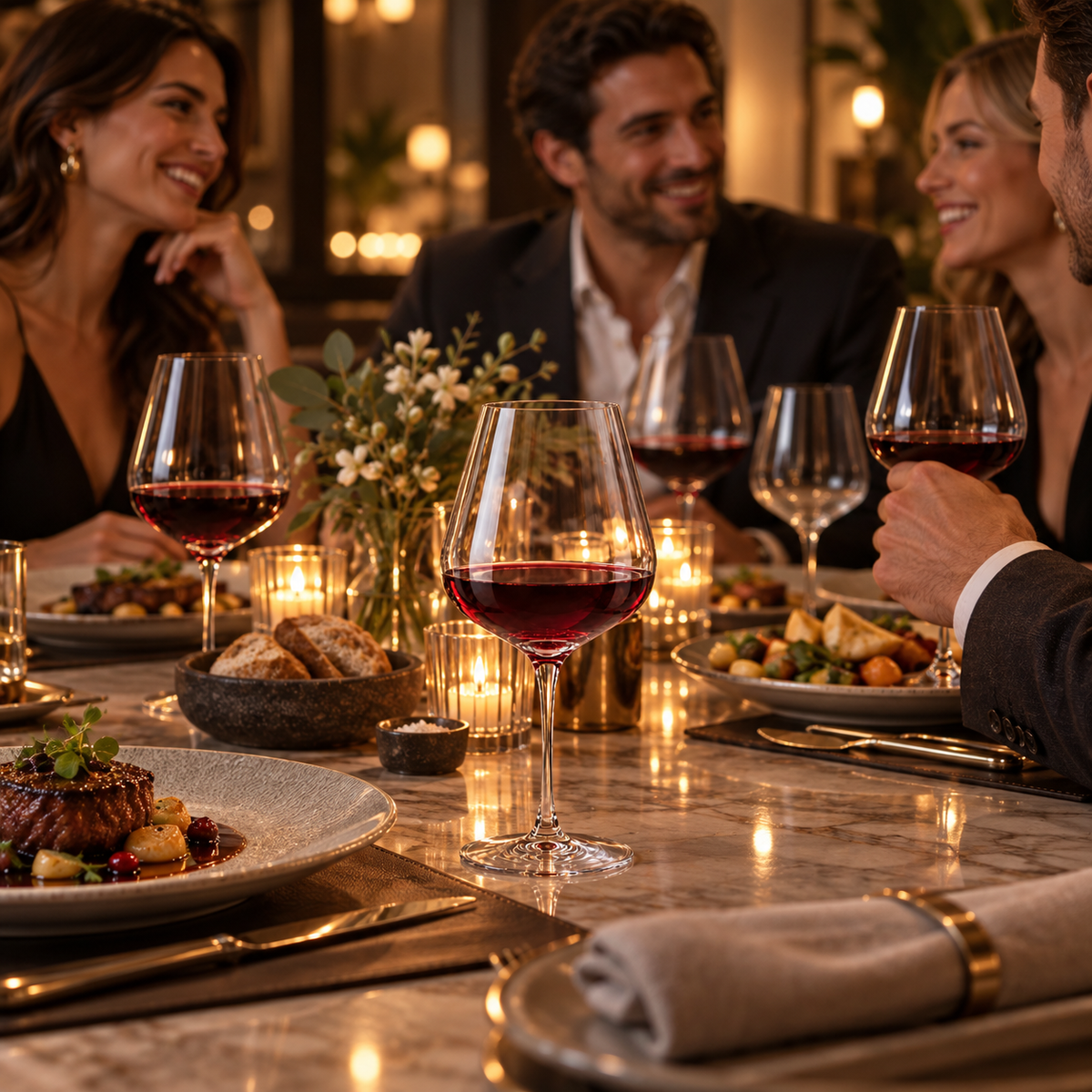 Sangiovese wine glasses - 6 pieces
