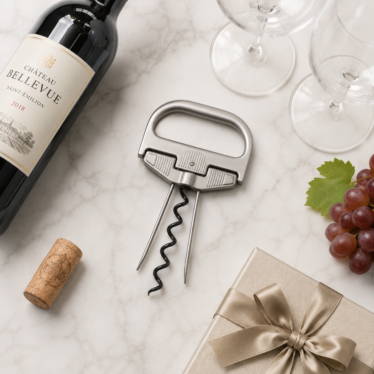 Elite - Ouvre-bouteille deux pièces